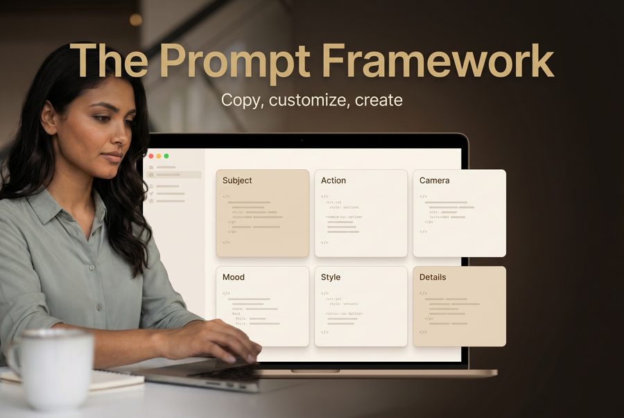 The Prompt Framework — copy, customise, create